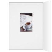 Hot Chocolate in a cold day Cards (Inside (Left))