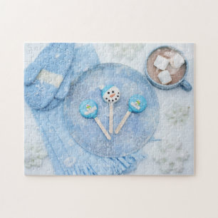 Hot Chocolate in cold weather Jigsaw Puzzle