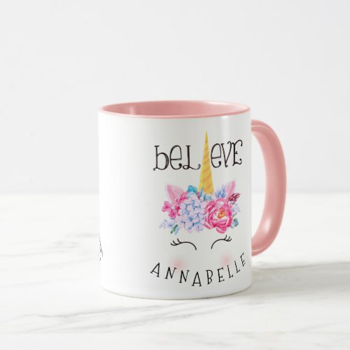 Hot Chocolate Magical Unicorn Cute Mug for Kids