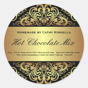Hot Chocolate Mix Sticker