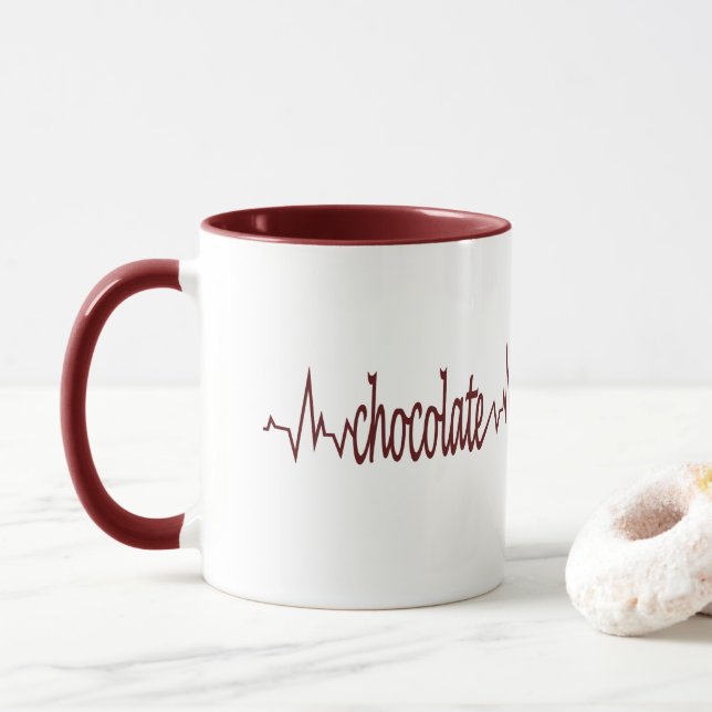 Hot chocolate mug (With Donut)
