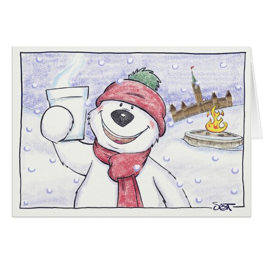 Hot Chocolate on the Hill Cards (Front Horizontal)