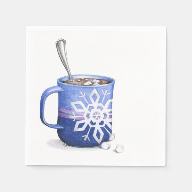 Hot Chocolate - Paper Napkins (Front)