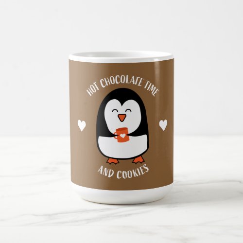 Hot Chocolate Penguin Drinker  Magic Mug