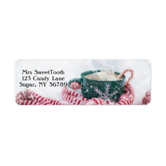 Hot Chocolate Personalized Address Labels