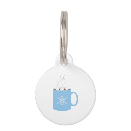 Hot Chocolate Pet ID Tag