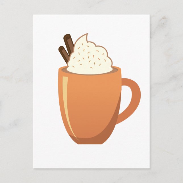 Hot Chocolate Postcard (Front)