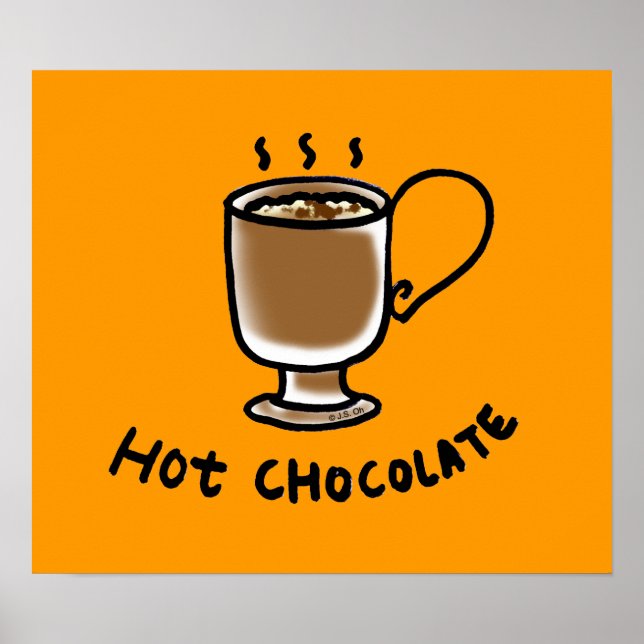 Hot chocolate poster (Front)