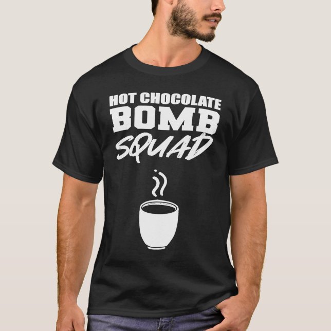 Hot Chocolate Squad Bartender T-Shirt (Front)