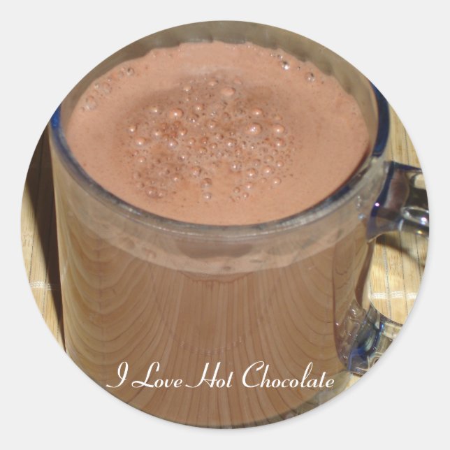Hot Chocolate Sticker (Front)