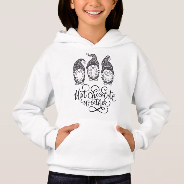 Hot Chocolate Weather Hoodie (Front)
