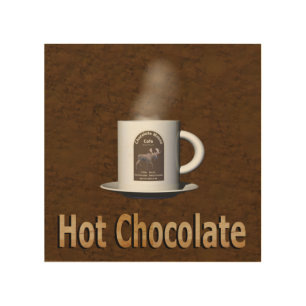 Hot Chocolate Wood Wall Decor