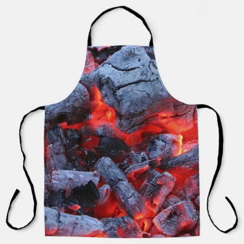 Hot coals apron