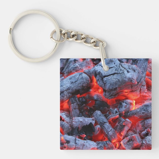 Hot coals keychain (Front)