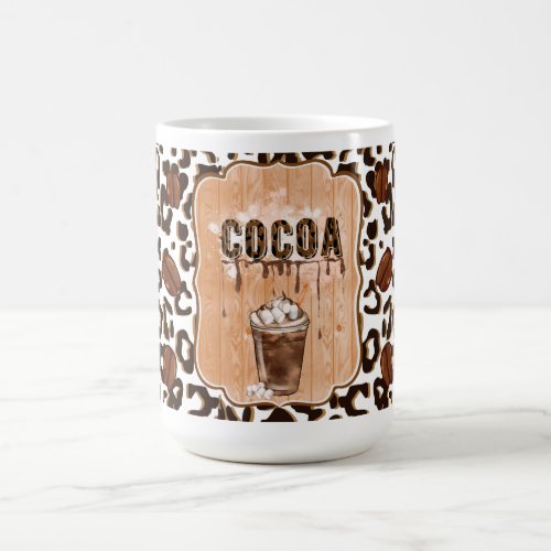 Hot Coco Pattern Coffee Mug