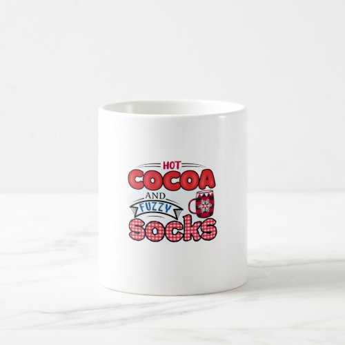 Hot Cocoa and Fuzzy Socks Coffee Mug