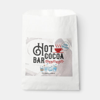 Hot Cocoa Bar Favor Bag
