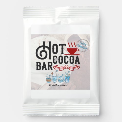 Hot Cocoa Bar Packets of Hot Cocoa Hot Chocolate Drink Mix