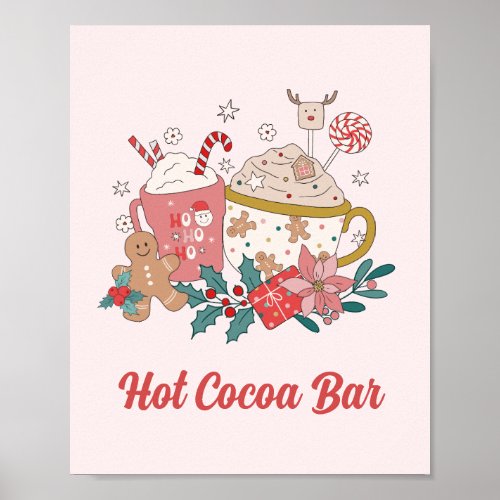Hot Cocoa Bar Poster