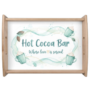 Hot Cocoa Bar Serving Tray