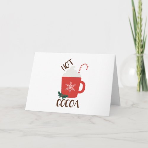 Hot Cocoa Card