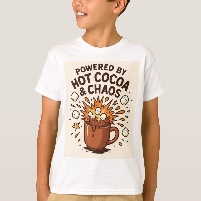 Hot Cocoa Chaos Blast T-Shirt (Front)