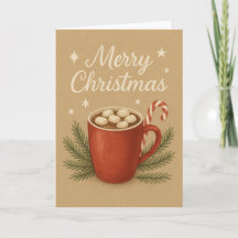 Hot Cocoa Christmas Card