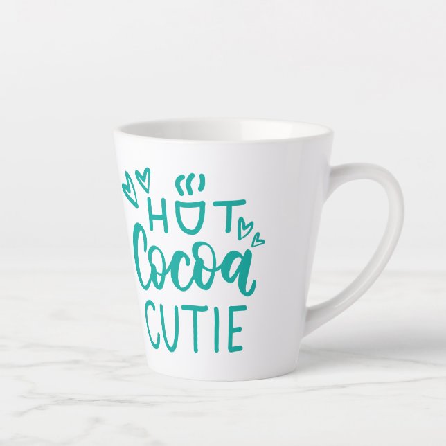 Hot Cocoa Cutie Latte Mug (Right)