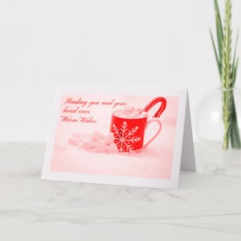 Hot Cocoa Greeting Card by Andreens_Boutique at Zazzle