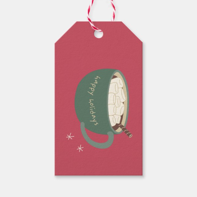 Hot Cocoa Mug Gift Tag (Front)