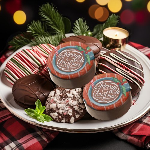 Hot Cocoa Mug Hand_Lettering Merry Christmas Chocolate Covered Oreo
