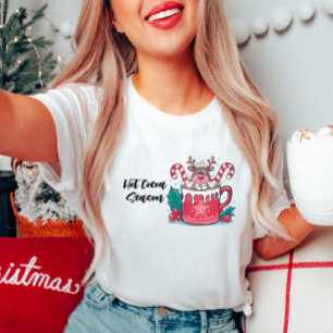 Hot Cocoa Season Christmas T-Shirt