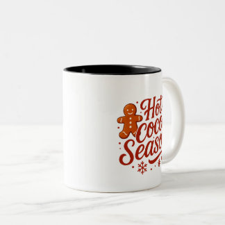 Hot Cocoa Season Two-Tone Coffee Mug