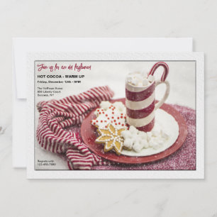 Hot Cocoa Warmup Invitation