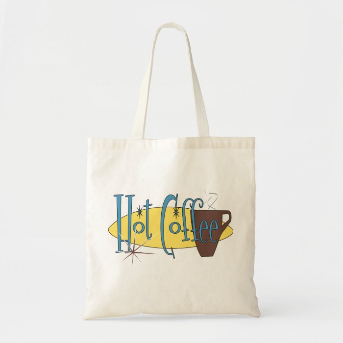 Hot Coffee Canvas Bags