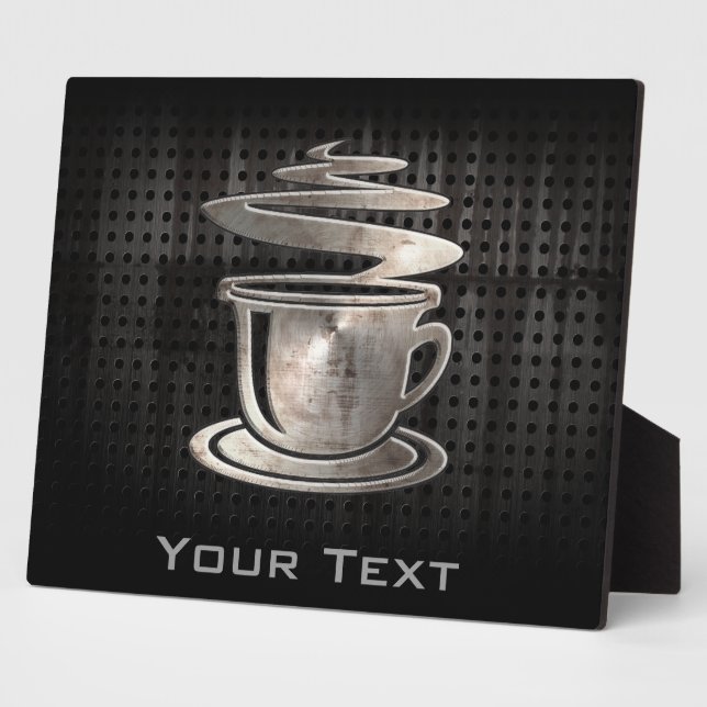 Hot Coffee; Cool Plaque (Side)