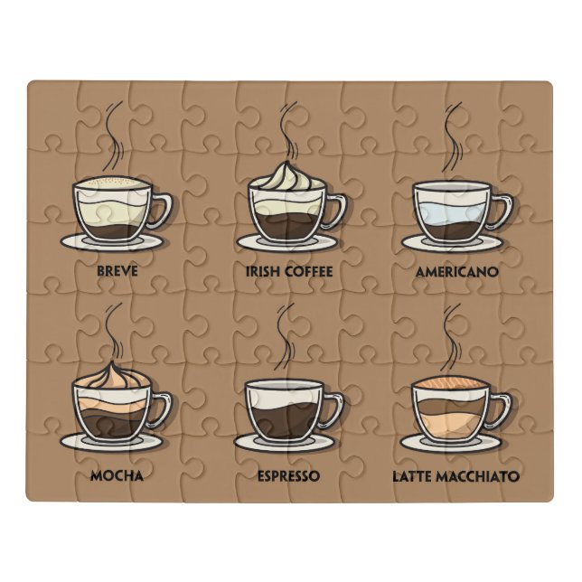 Hot coffee jigsaw puzzle (Puzzle Horizontal)