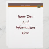 Hot Coffee Letterhead (Front/Back)