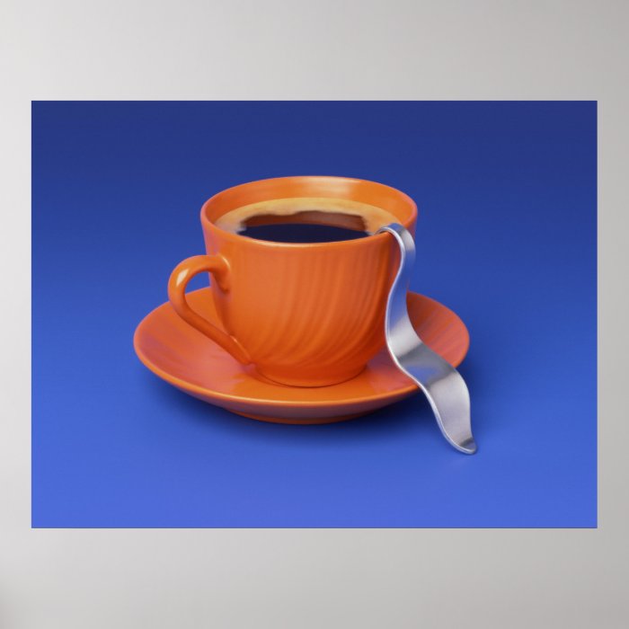 Hot coffee poster