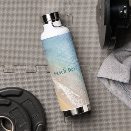 HotCold Water Copper Vacuum Bottle Beach Day