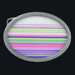 Hot colorful neon stripes belt buckle<br><div class="desc">Hot colorful neon stripes</div>