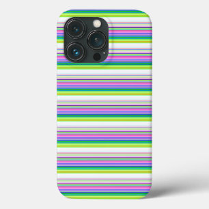 Hot colorful neon stripes iPhone 13 pro case