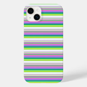 Hot colorful neon stripes Case-Mate iPhone 14 plus case