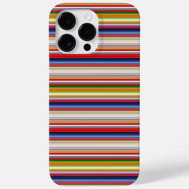 Hot colorful stripes Case-Mate iPhone case (Back)