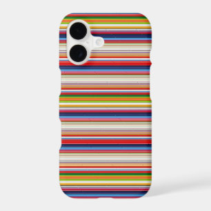 Hot colorful stripes iPhone 17 case