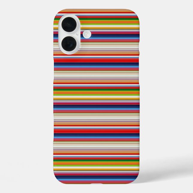 Hot colorful stripes Case-Mate iPhone case (Back)