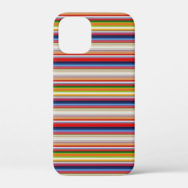 Hot colorful stripes Case-Mate iPhone case (Back)