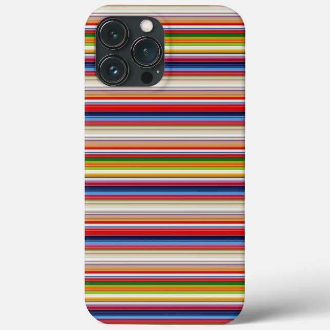 Hot colorful stripes Case-Mate iPhone case (Back)