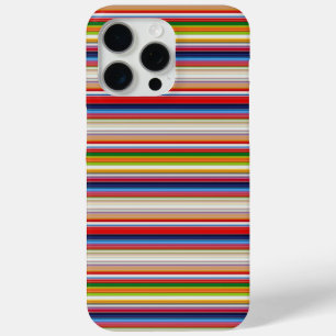 Hot colorful stripes iPhone 15 pro max case
