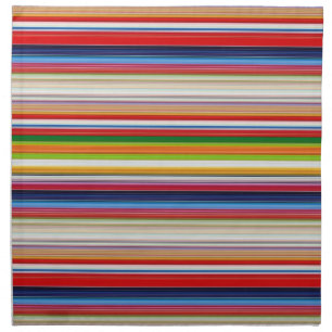 Hot colorful stripes cloth napkin